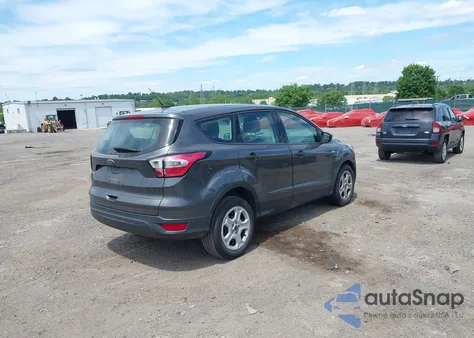 2017 Ford Escape S from USA, damaged, VIN 1FMCU0F7XHUD03356